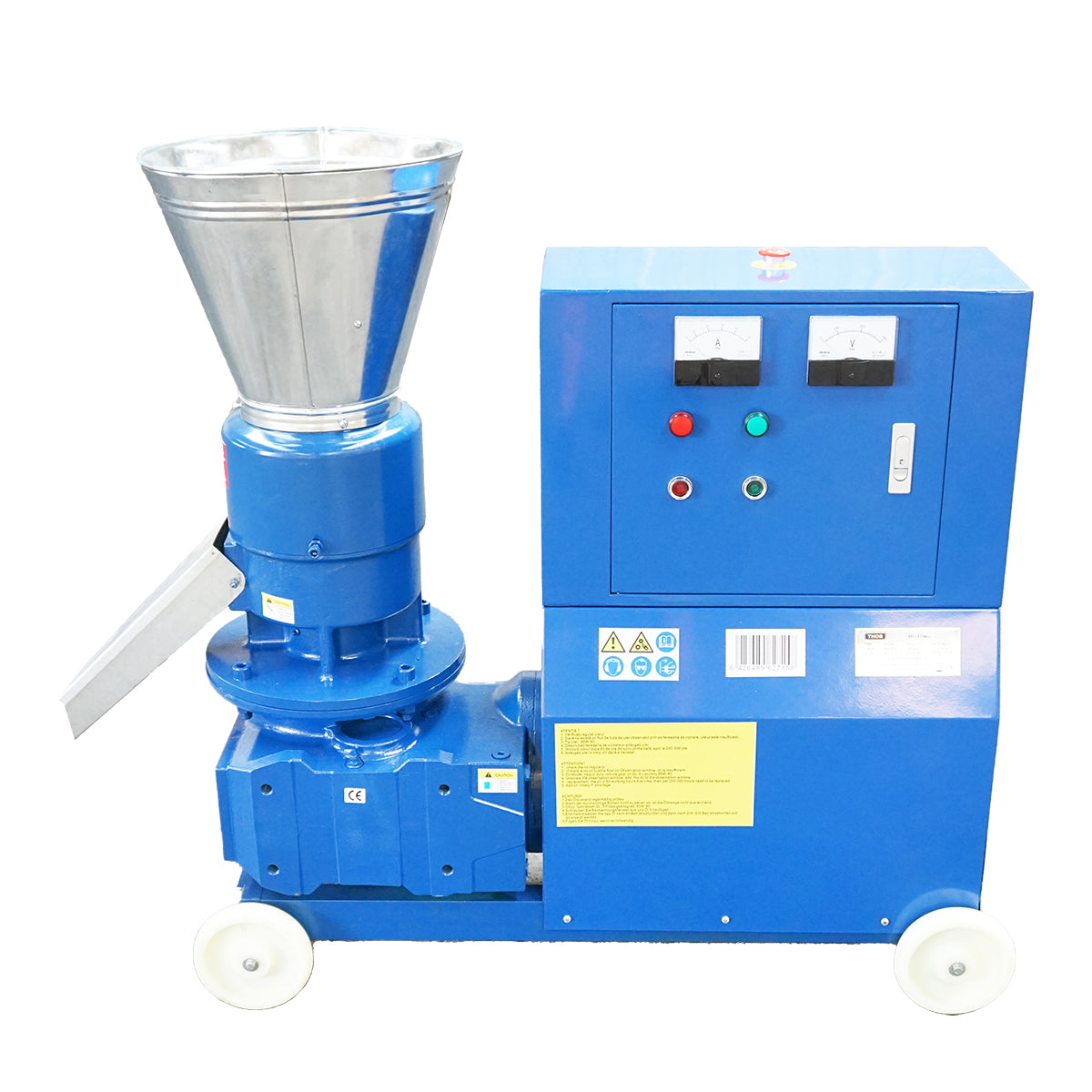 Feed granulator, cereal press 11KW, 380V with a 6mm die and maximum output of 500kg/H
