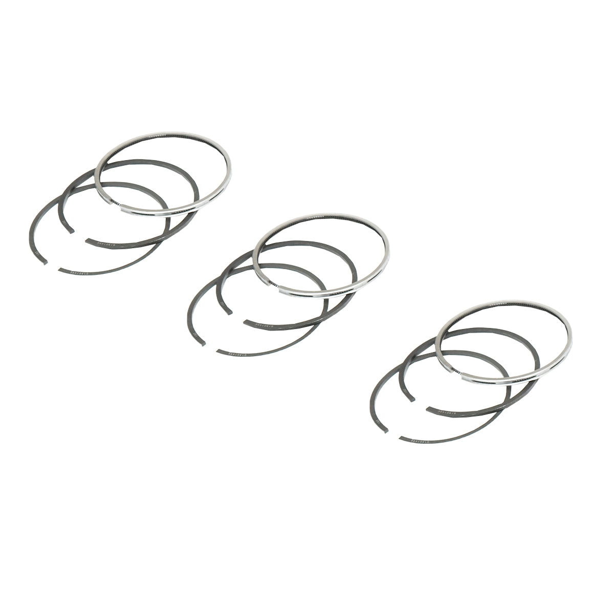 Fiat motor segments, U-445, Set for 3 pistons 95mm diameter 2.5x2.5x5mm 115.03.025