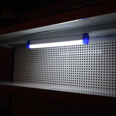 LED lamp 40W, 6500K with magnetic mount and rechargeable battery 2400mAh 320x23x38mm IP20 Breckner Germany