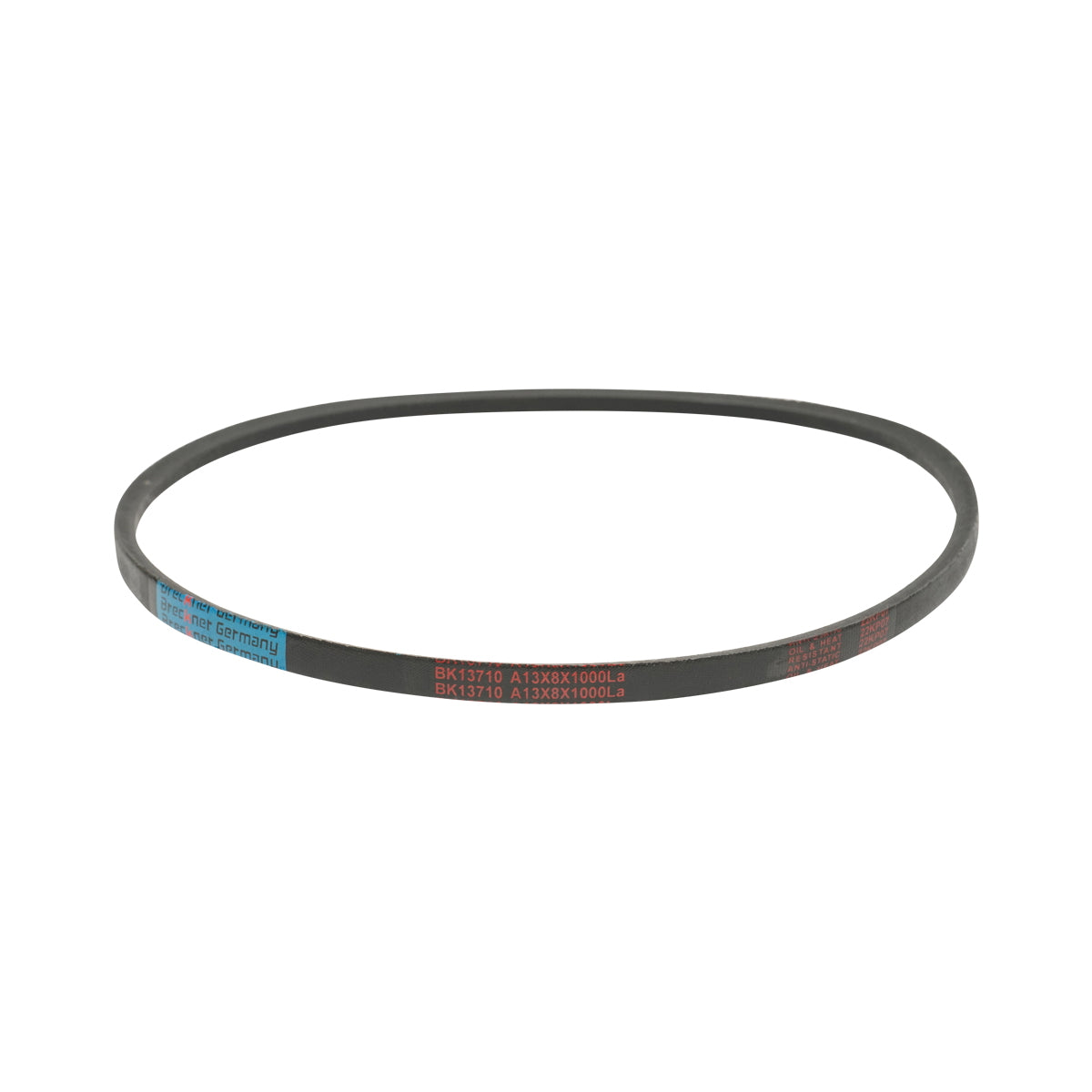 Trapezoidal transmission belt A 13x8x1000 LA Breckner Germany