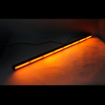 Stroboscopic projector with 8 modules 12-24V yellow Breckner Germany