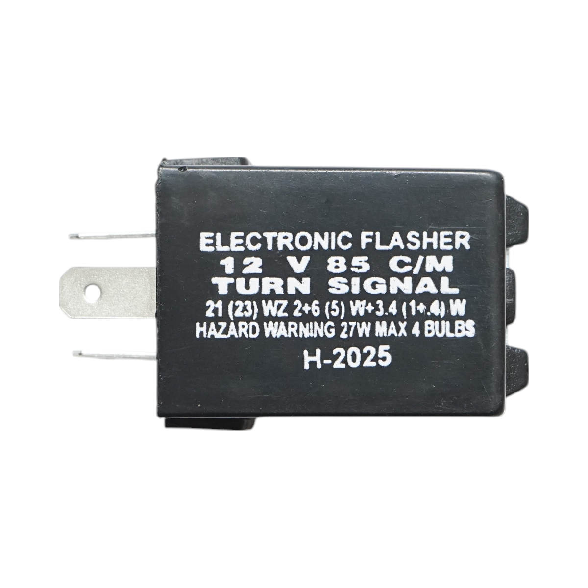 Universal signaling relay 12V, 3 pins, maximum 4x27W