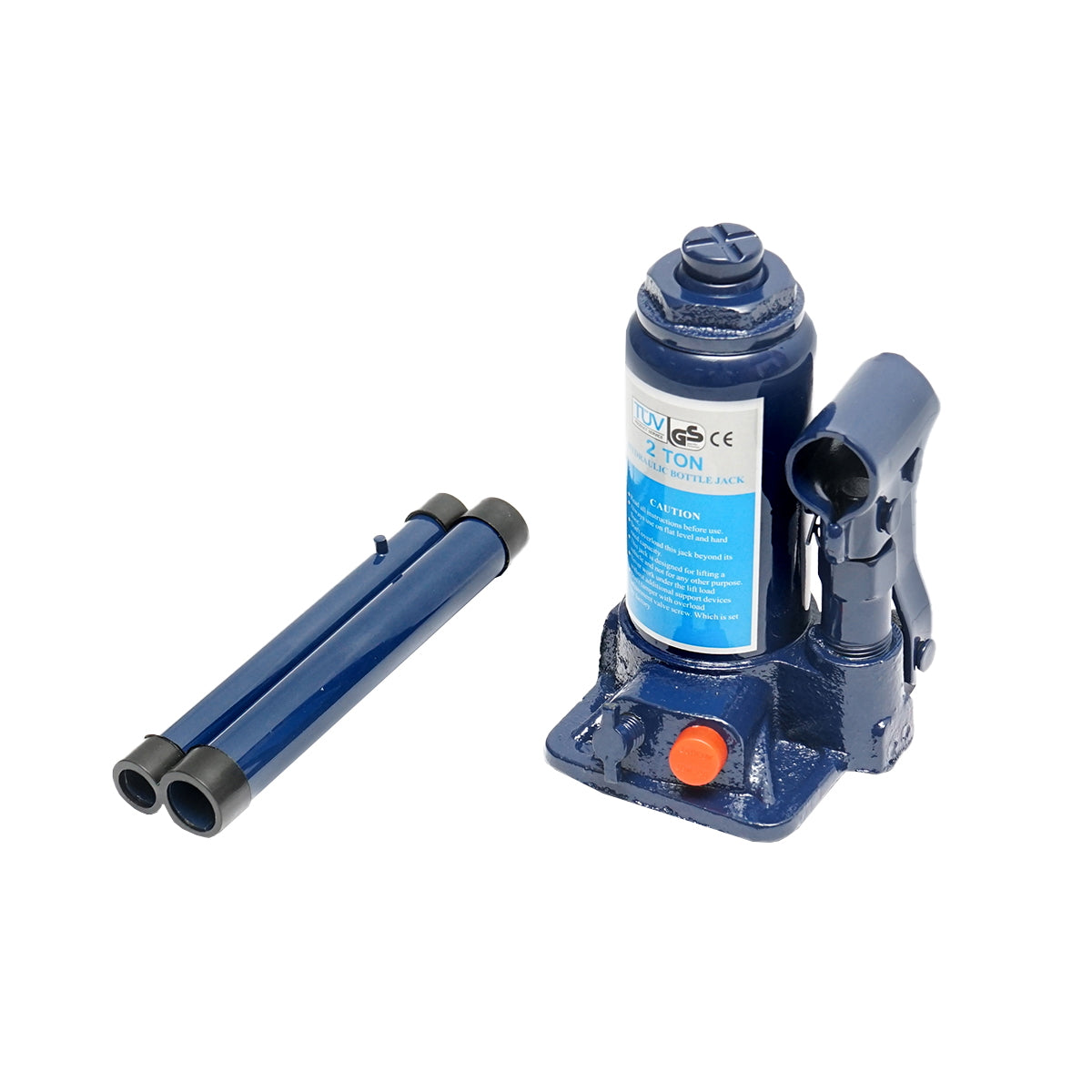 2-ton hydraulic jack with piston 148mm