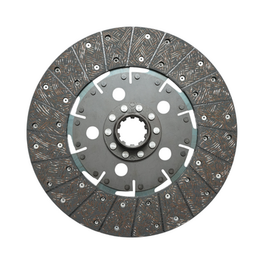 Clutch disc New Holland, Ford D=330mm, Z=10 OEM code E3NN7550DA, 333008710, 1864600304, 333003210, 82011594, 83937184, 87554548, FNN7550A, 81826679, 81864816, 82004599, 82011593, 83919100, 83983642
