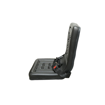 Universal seat with seat belt for tractor and machinery, forklift