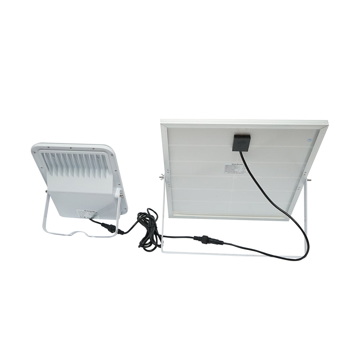 20W LED projector with 35W solar panel remote control, 3.2V/30Ah battery Breckner Germany