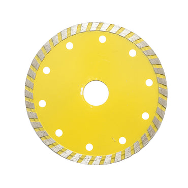 Turbo sintered diamond disc 125x22.23mm, max speed 12200rpm, wet/dry cutting for stone, tiles, ceramics, marble Crownman