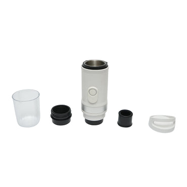 Portable coffee machine 12V/100W, lithium battery 9600 mAh, pressure 20 bar, water tank 60-80ml, cup 300ml, Nespresso capsules, Dolce Gusto, ground coffee