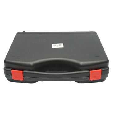 Air conditioning system verification kit with contrast solution and UV lamp