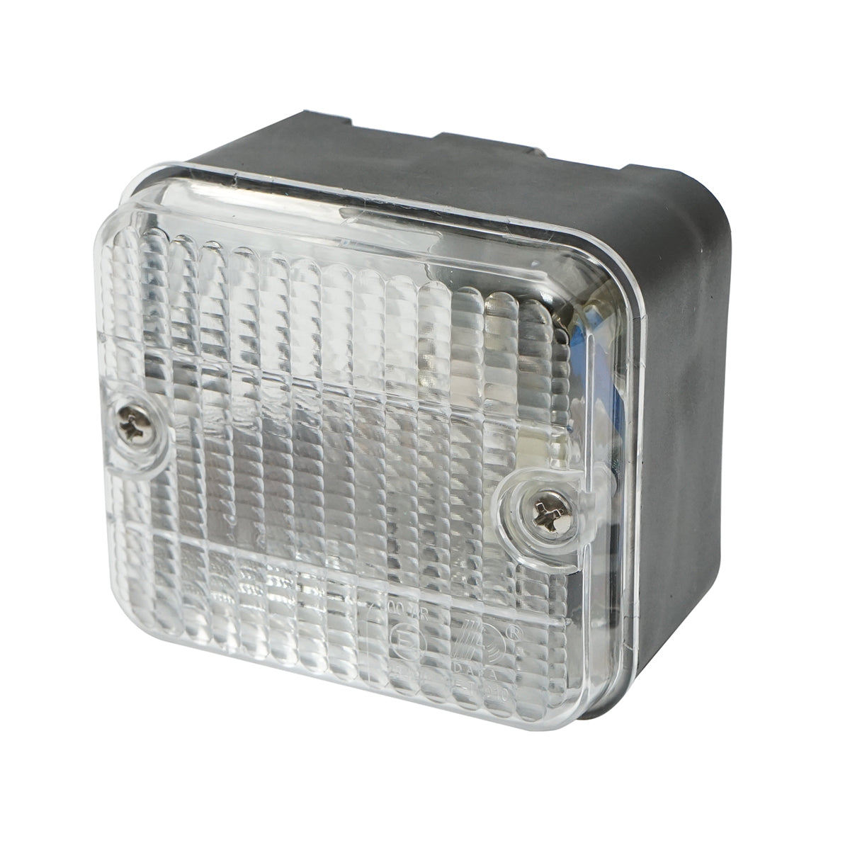 White rear fog lamp 85x75x53mm Breckner Germany