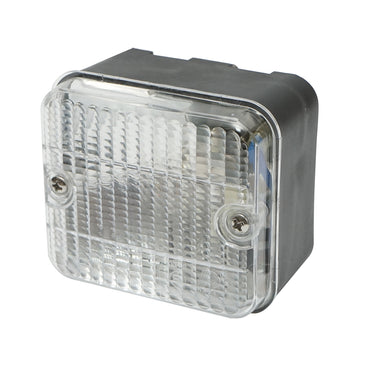 White rear fog lamp 85x75x53mm Breckner Germany