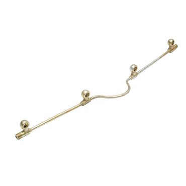 Injected surplus pipe for 4-cylinder Massey Ferguson, Landini OEM code 734723M91, 35587344, 734723