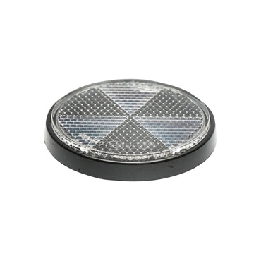 Round reflective 60mm white front Breckner Germany