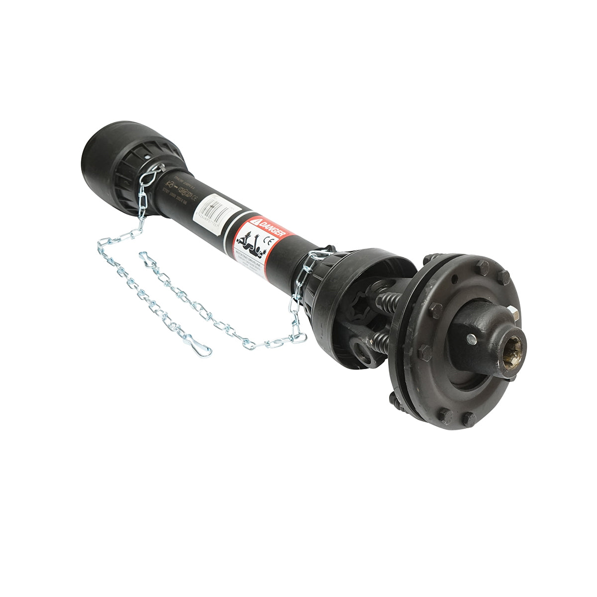 Cardan 1000 mm S7 T7 with a clutch made of 2 cross discs 30.2x106.5 (star pipe) 1 3/8 Z=6 milling cutter