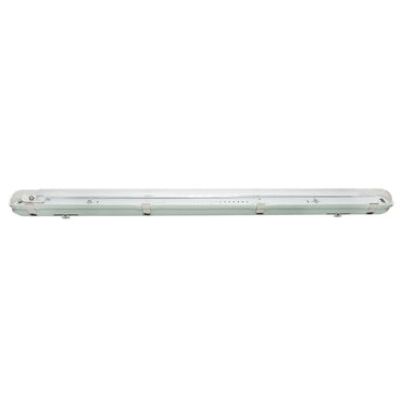 LED fluorescent tube light fixture 1x36W, 220V, 1270x80x90mm IP65 Breckner Germany