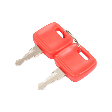 Set of 2 ignition contact keys for John Deere OEM RE183935