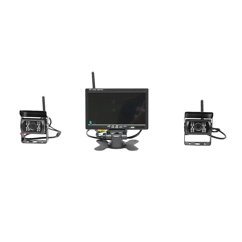 Wireless rearview camera with 7 Inch display 12V