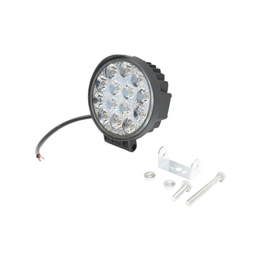Lamp with 14 LEDs 10-30V 42W radiation angle 60 degrees flood type 114x114x61mm IP67 6000K Breckner Germany