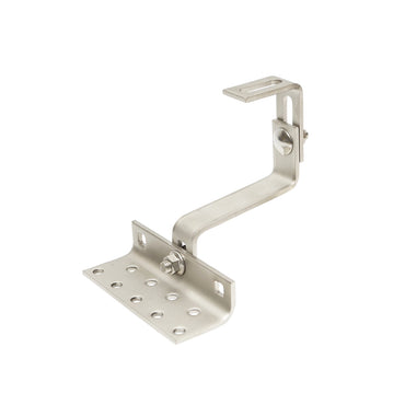 Adjustable clamp for tile roof, solar panel fixation system B Breckner Germany