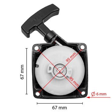 Complete starter for Breckner Germany brush cutter