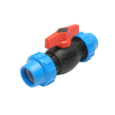 Ball valve fitting D40x40mm, PN16 for irrigation systems