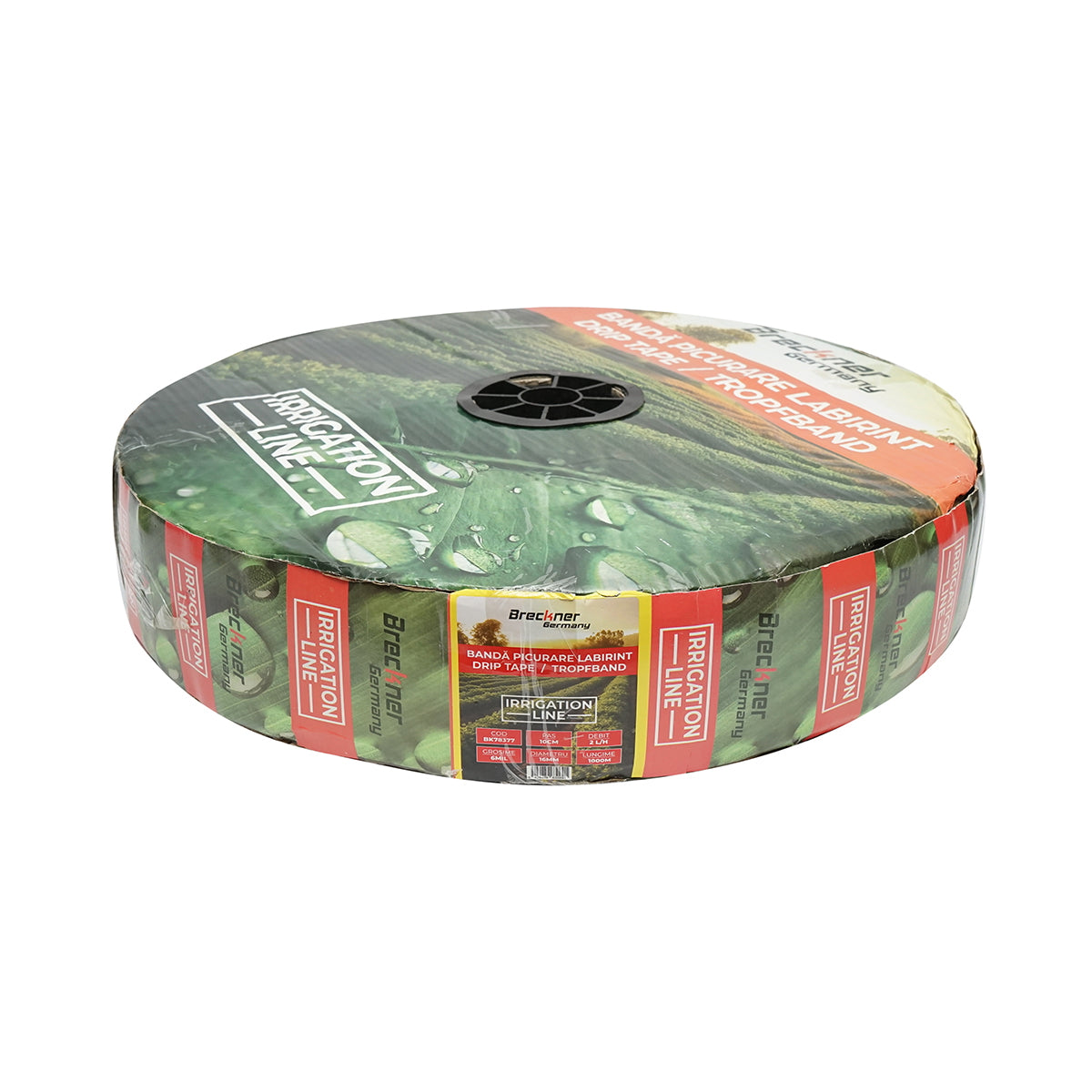 Drip irrigation tape, roll 1000M, 2L/H, D16mm, 10cm spacing Breckner Germany