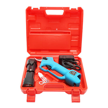 850W electric garden shears with 2 Li-ion batteries 16.8V, diameter 0-28mm
