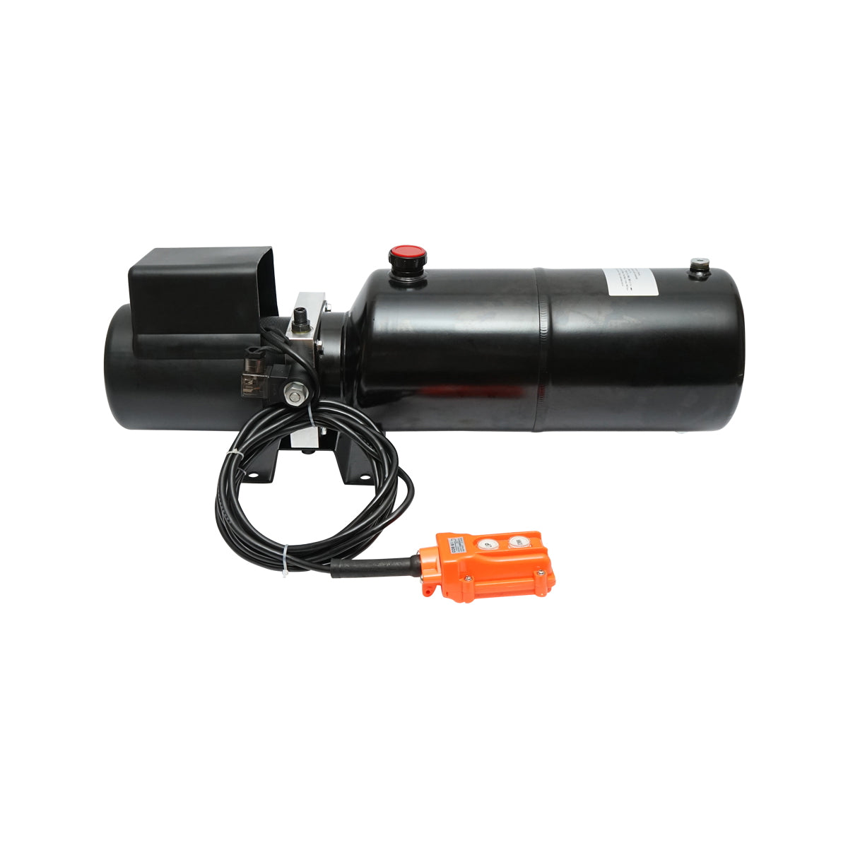 12V hydraulic pump, 2.2kW 150 bar, with 10L metal reservoir and remote control