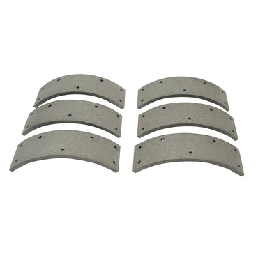 Set of brake shoe linings for Fiat 640 OEM code 5085661-51062