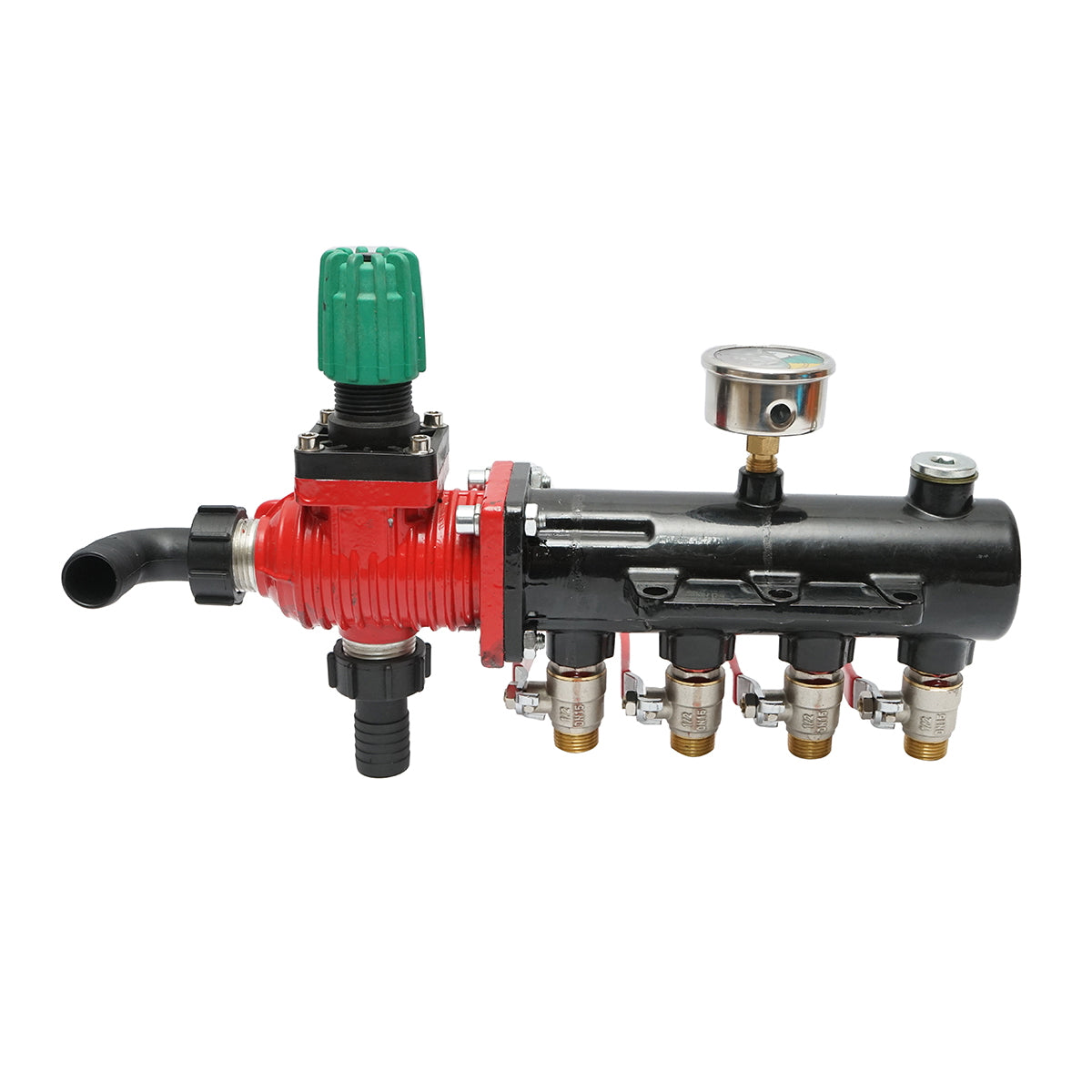 Metal herbicide distributor with 4 horsepower, glycerin manometer 25 bar