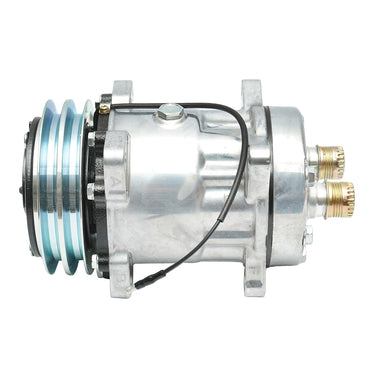 A/C climate compressor Ford, New Holland, Case IH OEM code 80450805, 5176185, 5811103, 9704118, 89508380