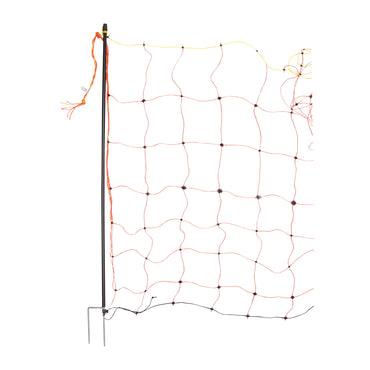 Electric fence netting 50m x 108cm with double leg Breckner Germany