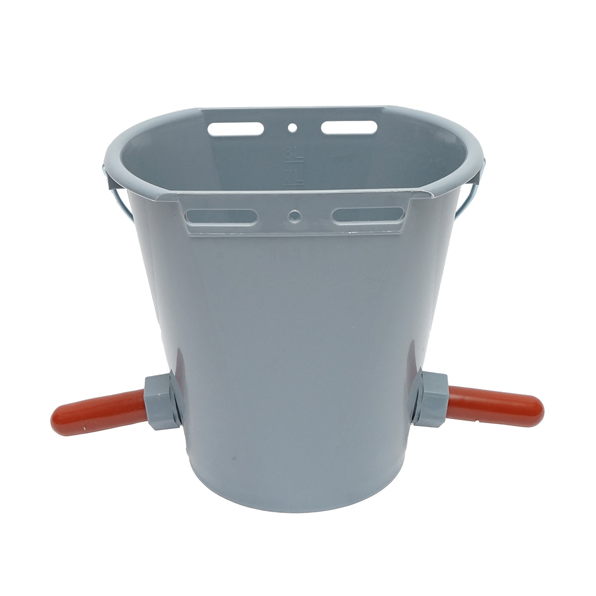 8L bucket with 3 teats for calves drinking Breckner Germany