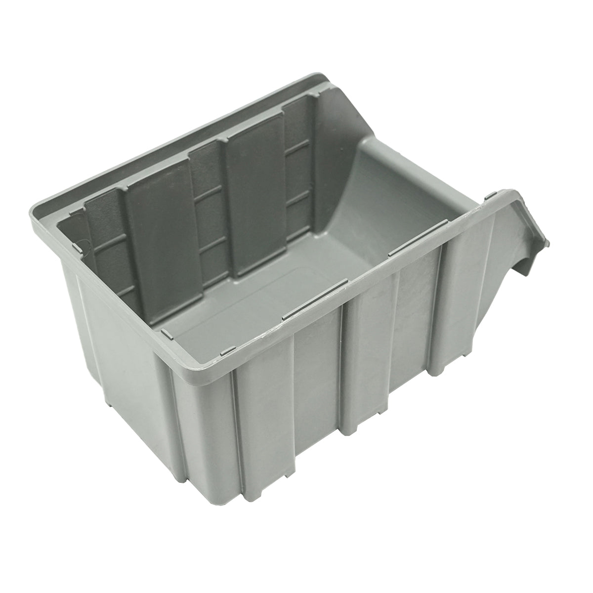 Plastic storage box 130x215x120mm gray