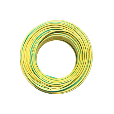 Grounding cable made of copper, 100m for solar panels MYF 1x10mm, 450/750V green yellow
