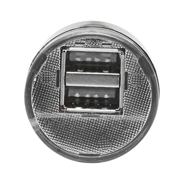 Phone charger socket car cigarette lighter 2 USB 2.1A black wireless