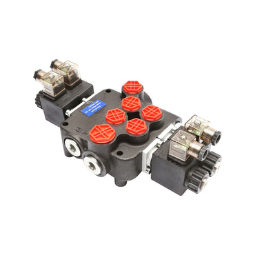 Electromagnetic hydraulic distributor P80 with 2 ways, 12V Breckner Germany