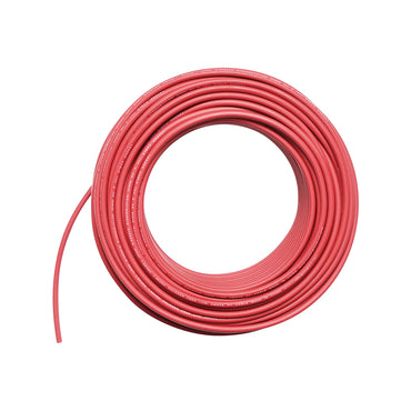 Solar panel cable 4mmx50m red, MC4 connectors 1.5KV, H1Z2Z2-K Breckner Germany
