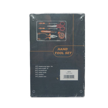 Combined tool and equipment set 6 pieces