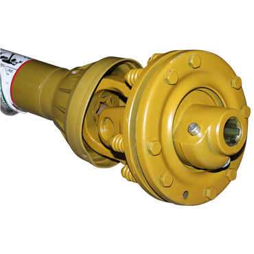 Cardan 850 mm S7 T7 with clutch composed of 2 discs cross 30.2x106.5 (star pipe) 1 3/8 Z=6 cutter