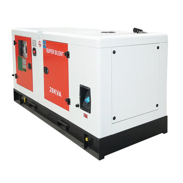 Three-phase electric generator 28KVA, 230/400V with Ricardo N4100DS-30KW diesel engine