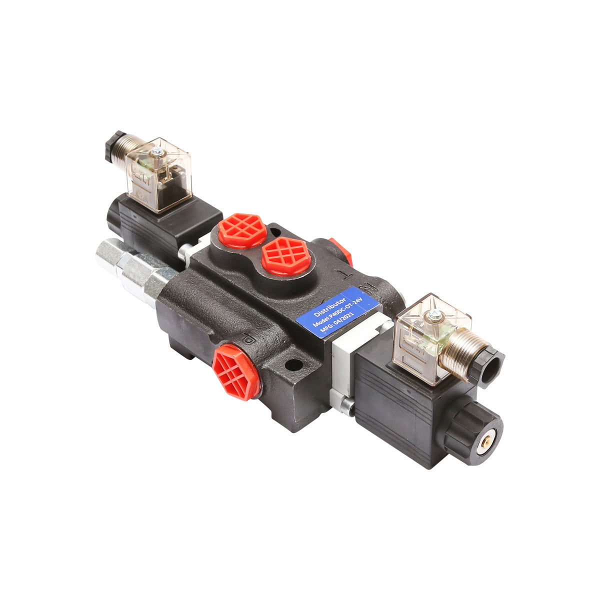 P40 electromagnetic hydraulic distributor with 1 way, 24V Breckner Germany