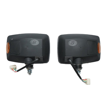 Set of headlamp type lamps with right and left signaling 24V HR-A-022 Breckner Germany