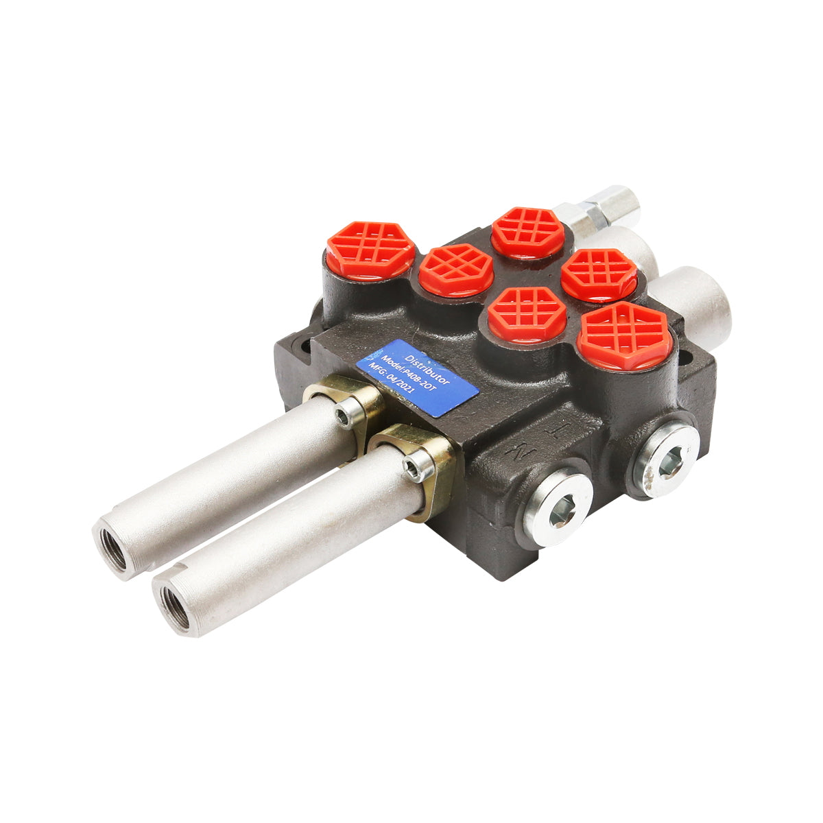 Hydraulic distributor P40 for joystick cable with 2 circuits Breckner Germany