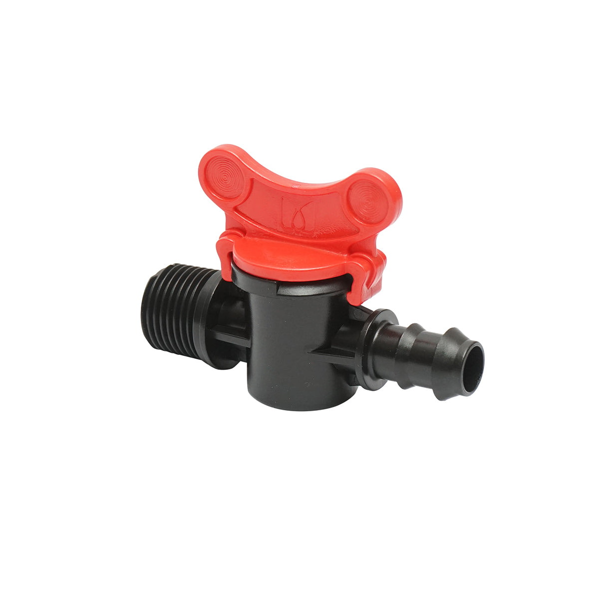 Dropper pipe faucet D16mmx1/2 external thread for irrigation systems