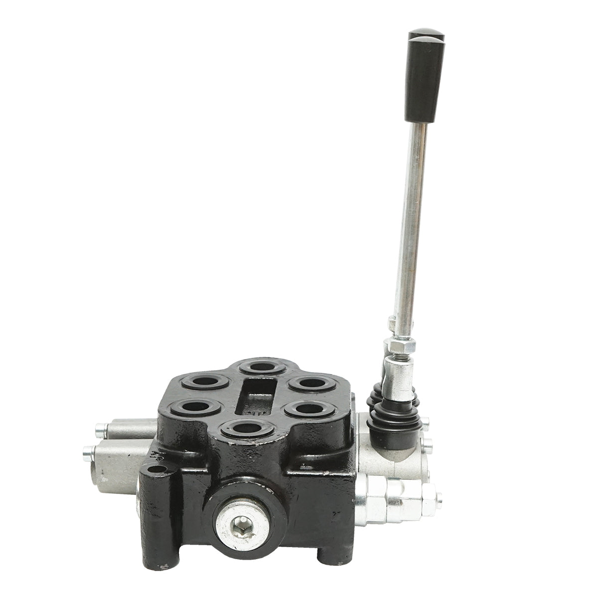 Hydraulic distributor with 2 levers 150 Bar, flow rate 80L/min M22x1.5mm for Forestry Tractor and Grapple