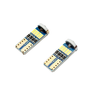 Set of 2 LED SMD bulbs 12V T10 0.05A cold light Breckner Germany