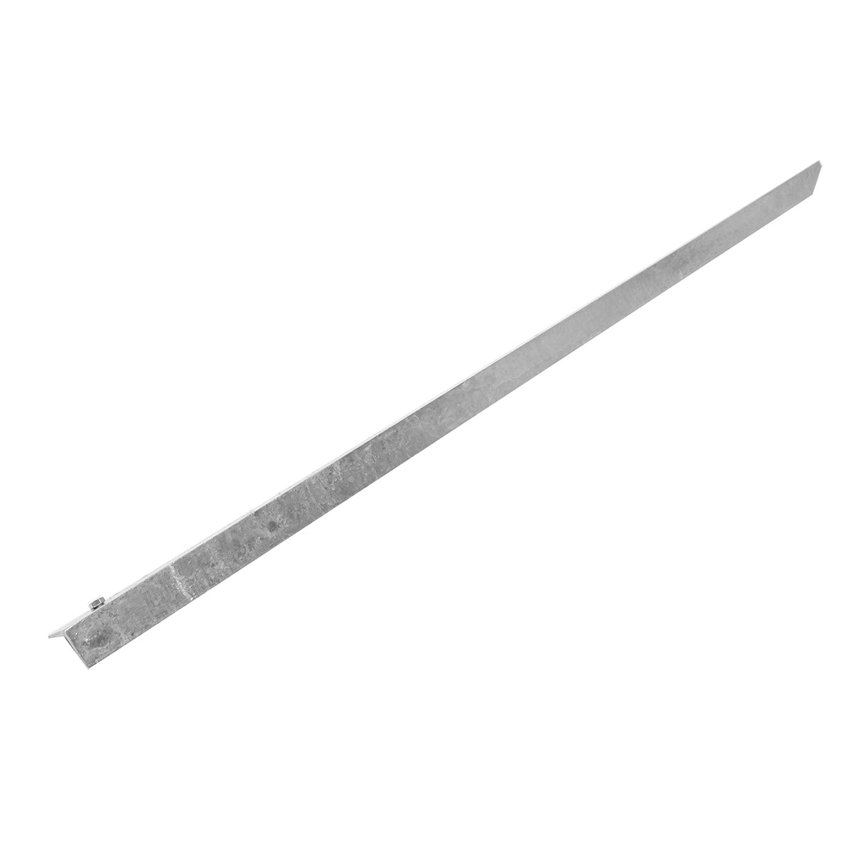 Galvanized grounding rod 30x30x1000mm with screw and nut for electric fence Breckner Germany