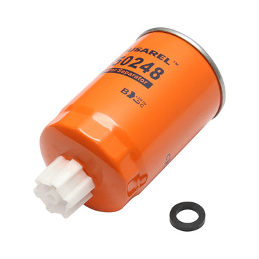 Fuel filter for Case IH, Deutz, Fiat, New Holland, JCB OEM code P550248, WK716/2X, XN274, SN1251, FS1251, 84214564, 714150122, 3286503, 71104220