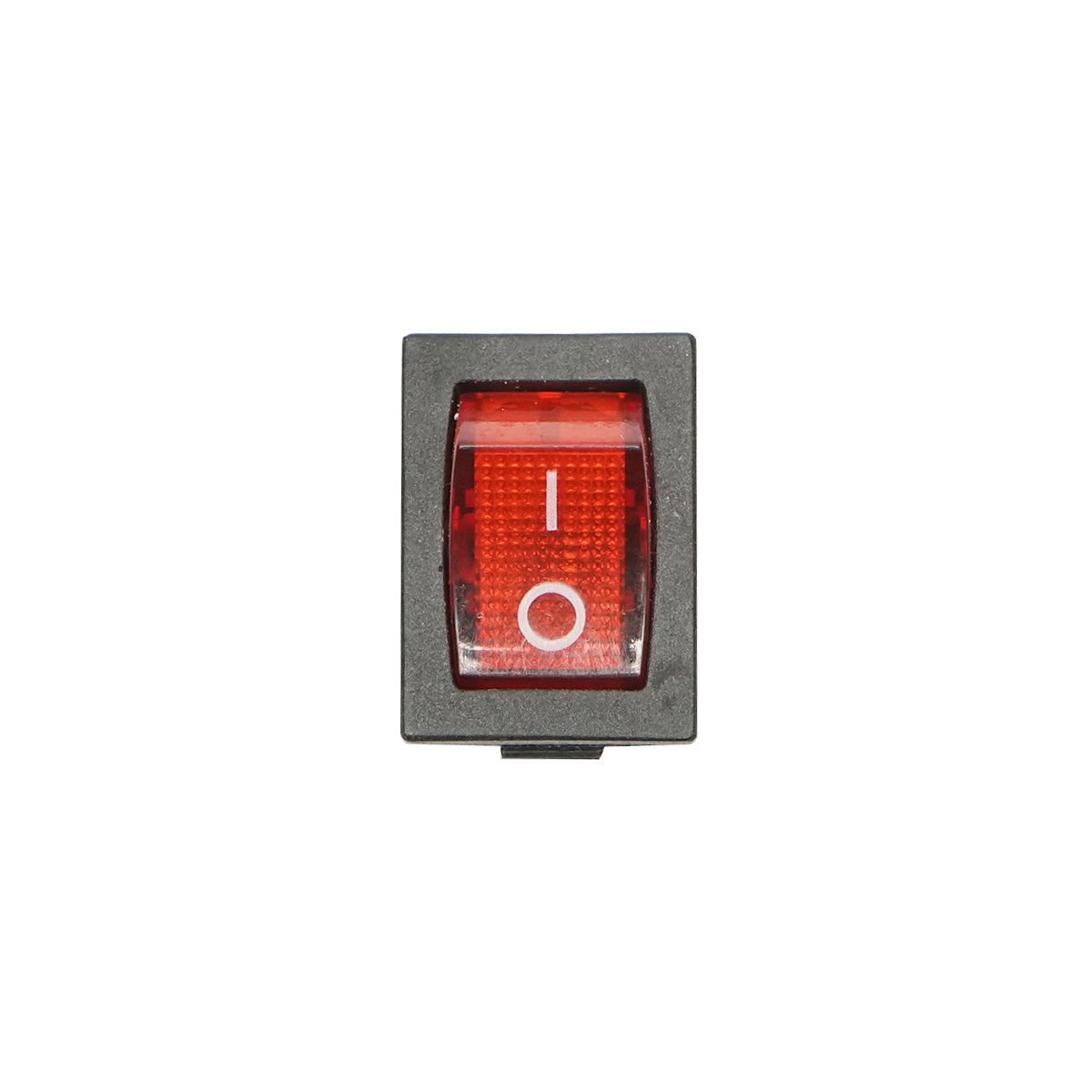 On-off switch button 125V/10A-250V/6A with 3 pins Breckner Germany